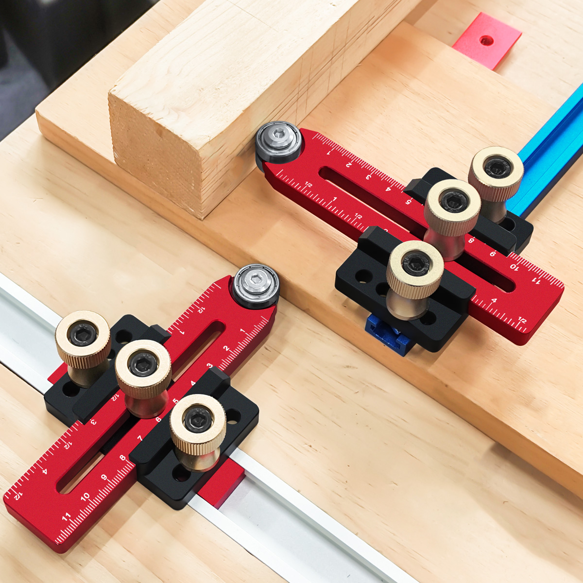 Woodworking Workshop - Thin Rip Jig เห็นตาราง Jig Guide,