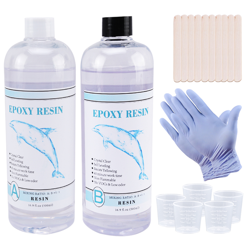 Woodworking Resin - 1:1 เรซินอีพ็อกซี่ใส Crystal Clear Art เรซิ่นอีพ็อกซี่