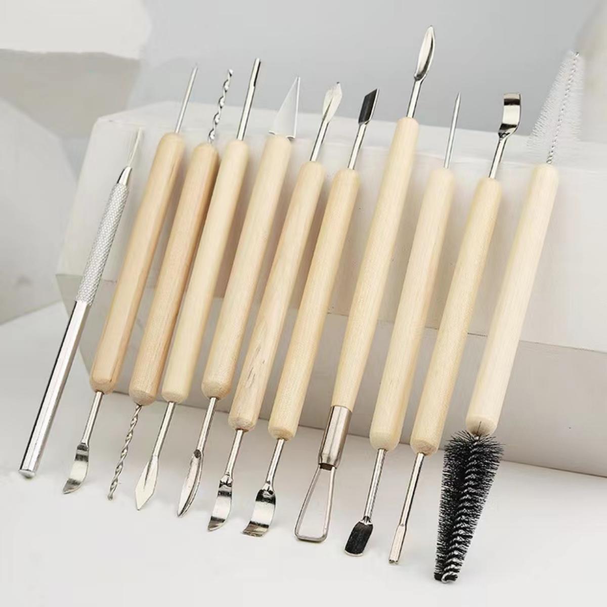 ชุดเครื่องมือปั้นดินเผา 1 ชุด  - Wood Chisel Set บทวิจารณ์และราคา