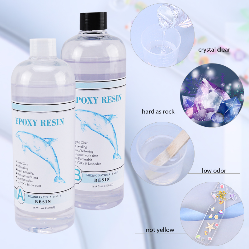 1:1 เรซินอีพ็อกซี่ใส Crystal C - Woodworking Resin บทวิจารณ์และราคา