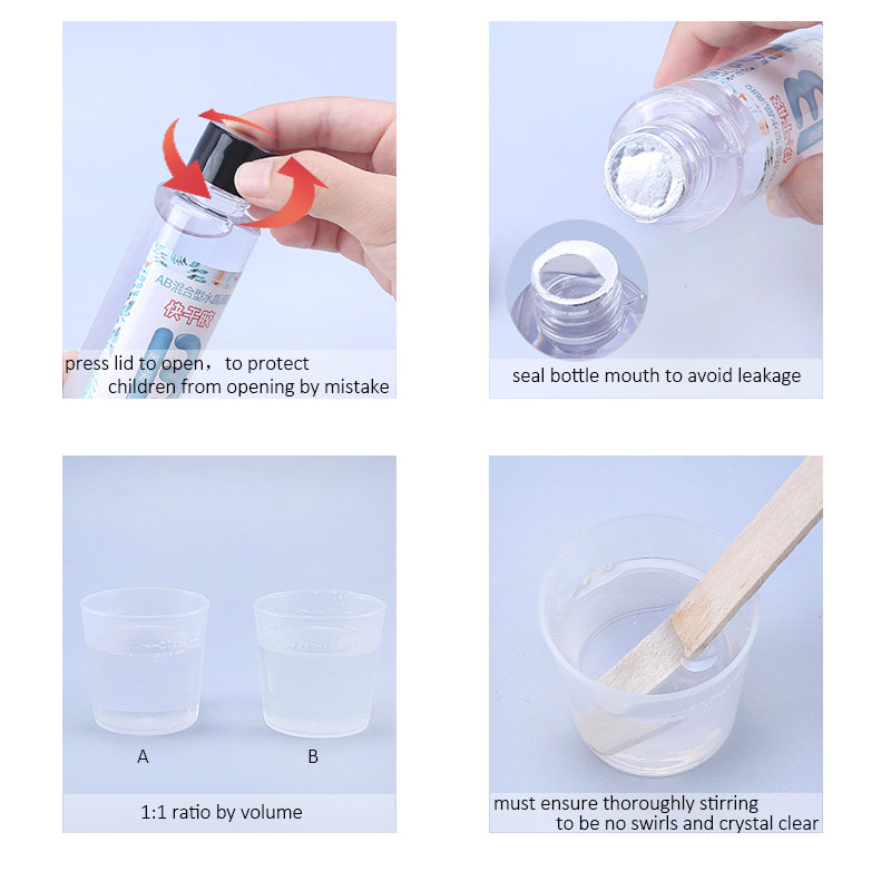 1:1 เรซินอีพ็อกซี่ใส Crystal C - Woodworking Resin บทวิจารณ์และราคา
