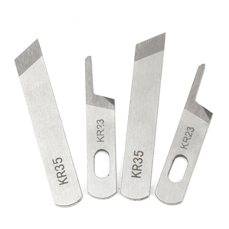 2ชิ้น KR23เครื่องเย็บผ้าโอเวอร - Drawknife Blade บทวิจารณ์และราคา