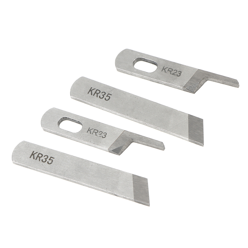 2ชิ้น KR23เครื่องเย็บผ้าโอเวอร - Drawknife Blade บทวิจารณ์และราคา