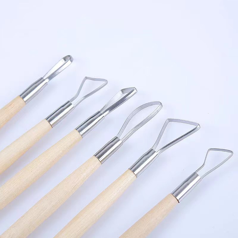 6 ชิ้นไม้ handle ขี้ผึ้งเครื่อ - Wood Chisel Set บทวิจารณ์และราคา